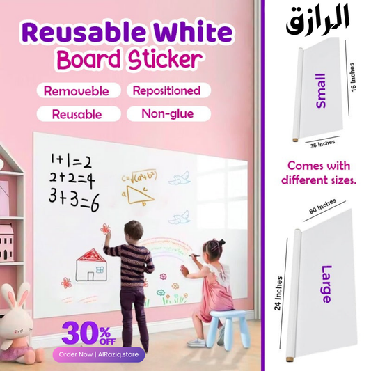 Reusable White Board Sticker